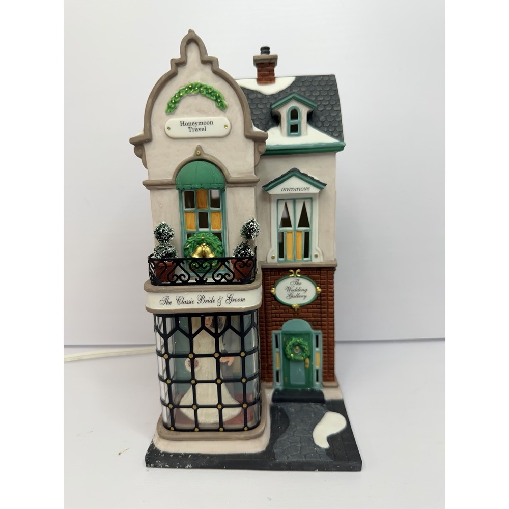 Department 56 The Wedding Gallery #58943 Christmas in the City Retired
